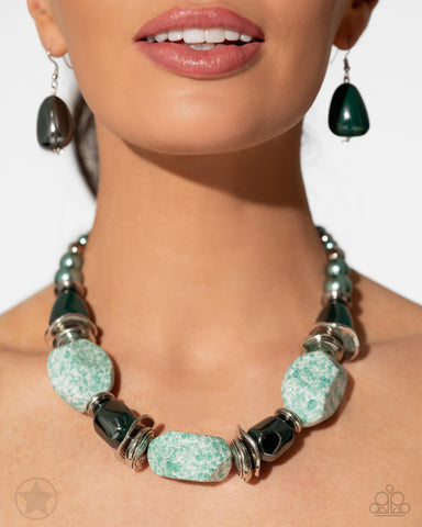 In Good Glazes - Blue Necklace