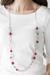 All About Me - Red Necklace