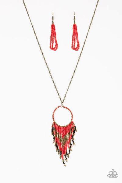 Badlands Beauty - Red Necklace