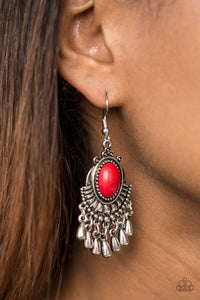 Onward and Westward - Red Earrings