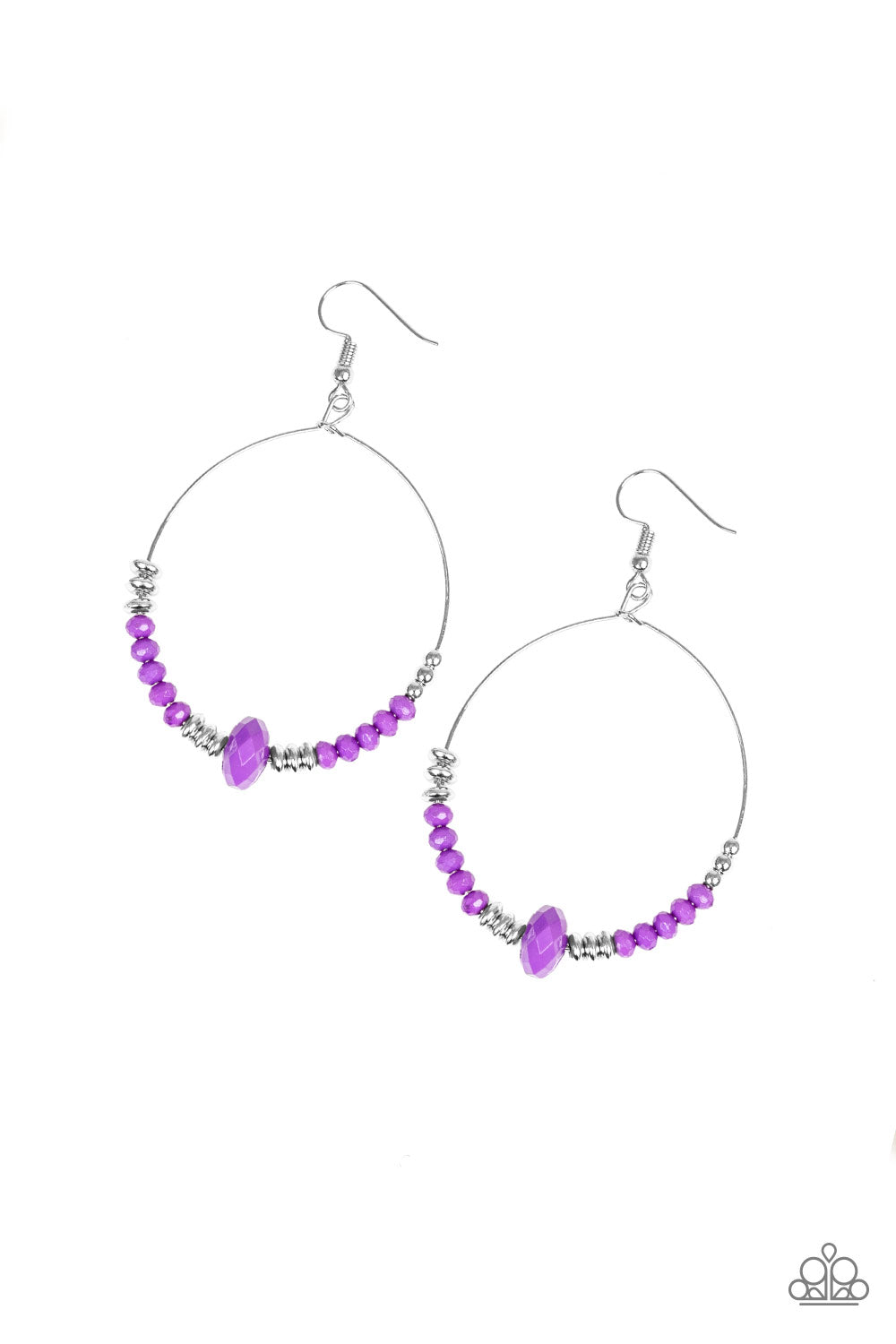 Retro Rural - Purple Earrings