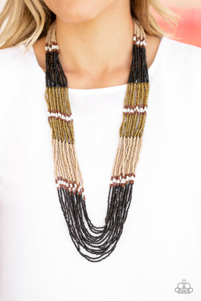 Rio Roamer - Black Necklace