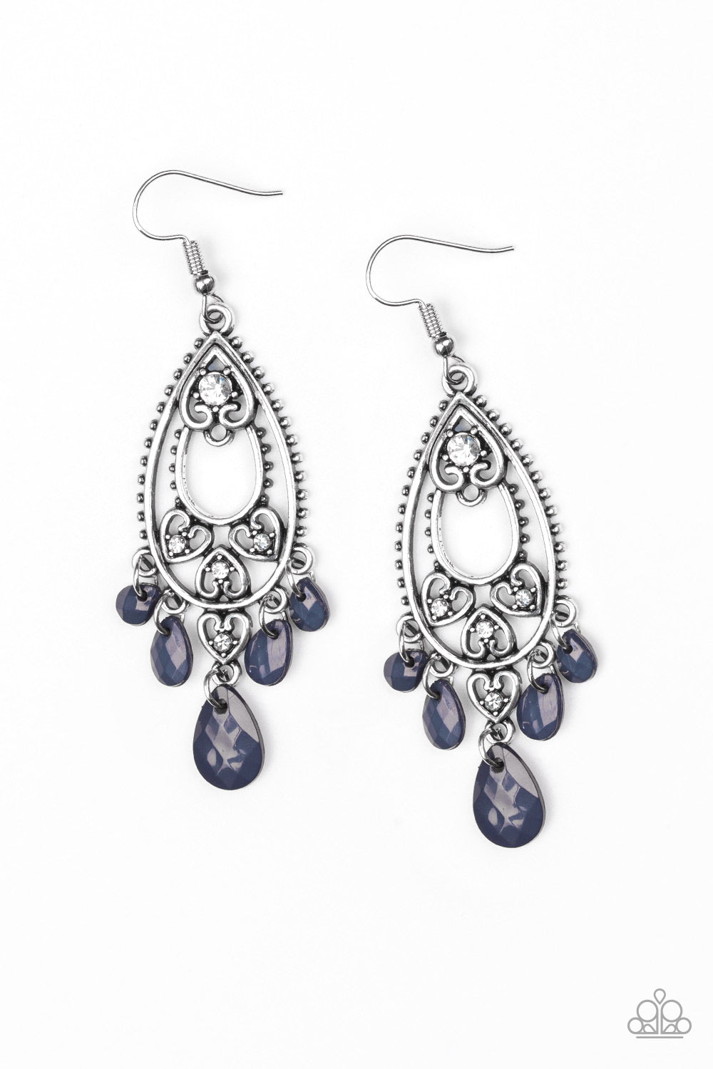 Fashion Flirt - Blue Earring