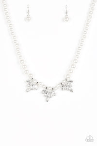 Society Socialite - White Necklace