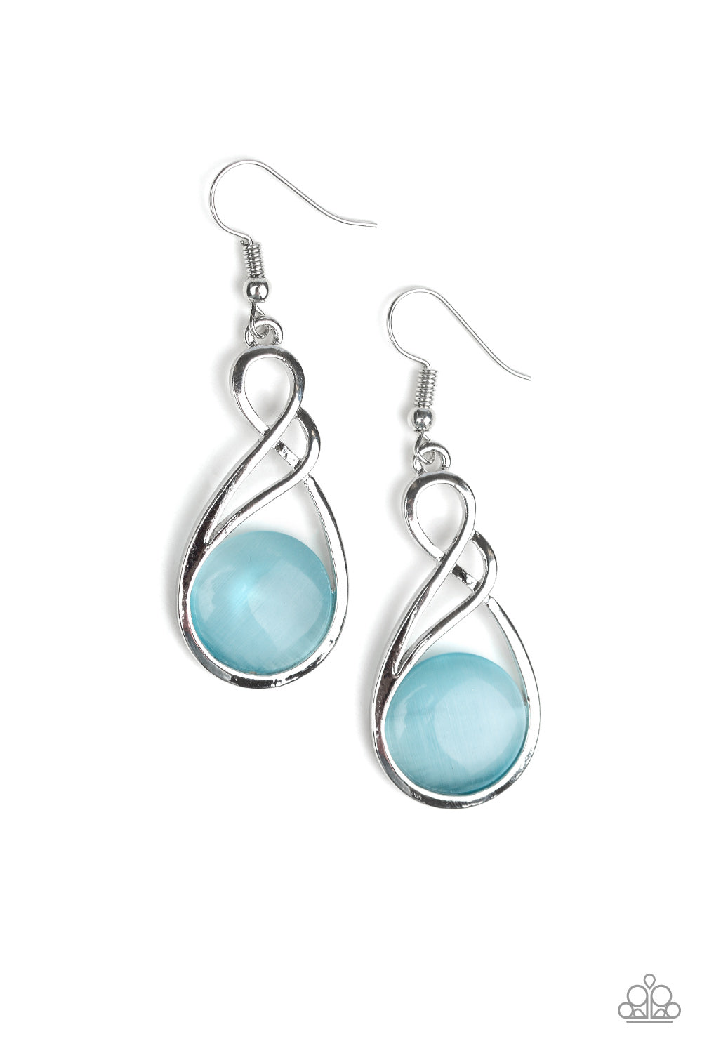 Swept Away - Blue Earrings