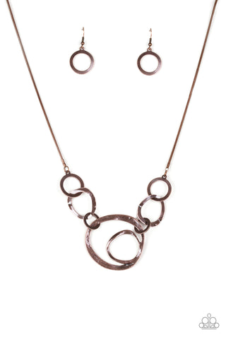 Progressively Vogue - Copper Necklace