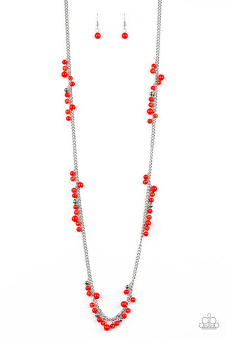 Miami Mojito - Red Necklace