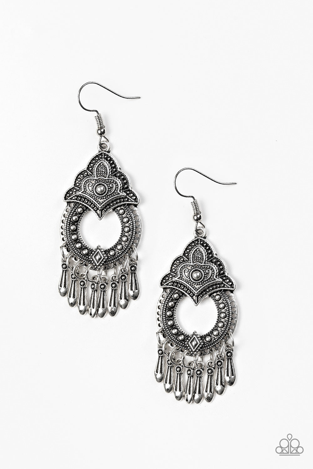 New Delhi Native - Silver Earrings