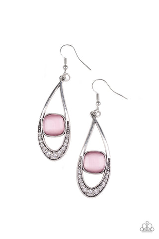 The Greatest GLOW On Earth - Pink Earrings