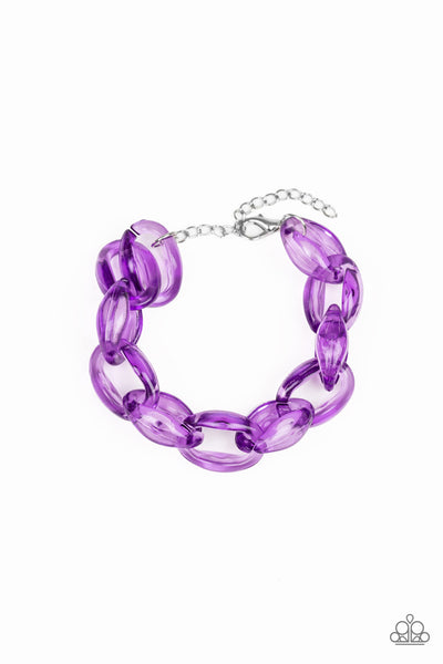 Ice Ice Baby - Purple Bracelet