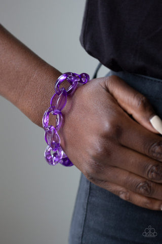 Ice Ice Baby - Purple Bracelet