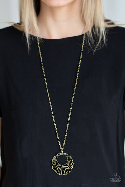 Urban Illumination - Brass Necklace