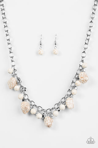 Paleo Princess - White Necklace