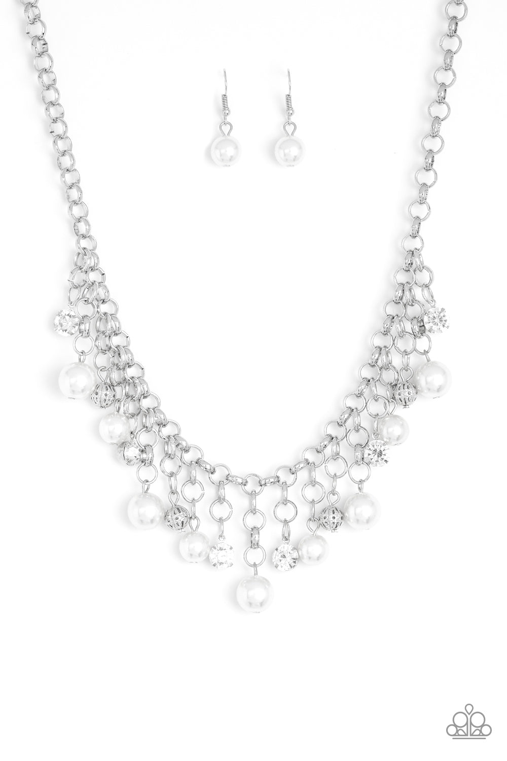 HEIR-Headed - White Necklace