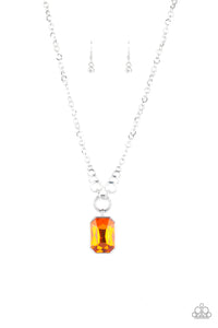 Queen Bling - Orange Necklace