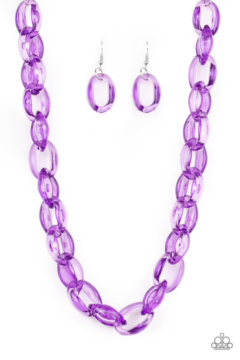 Ice Queen - Purple Necklace