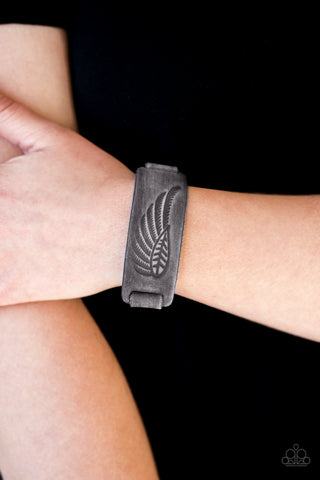 Backwoods Roamer - Silver Wrap Urban Bracelet