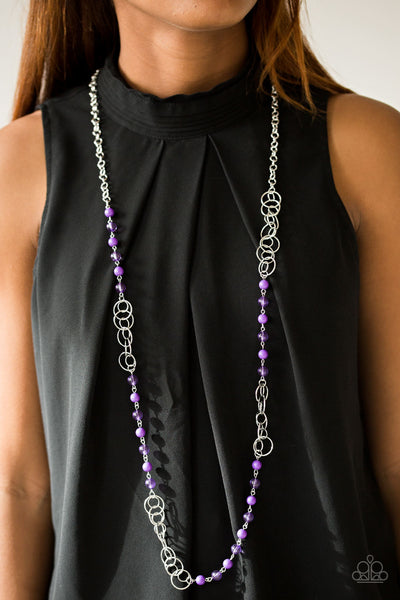 Dreamy Discovery - Purple Necklace