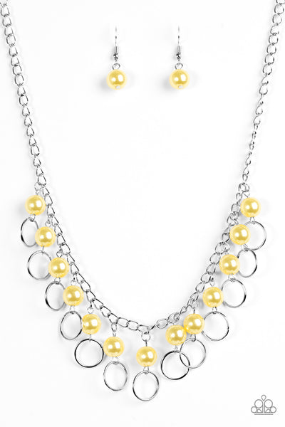 Run The Show - Yellow Necklace