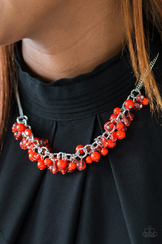 Boulevard Beauty - Red Necklace