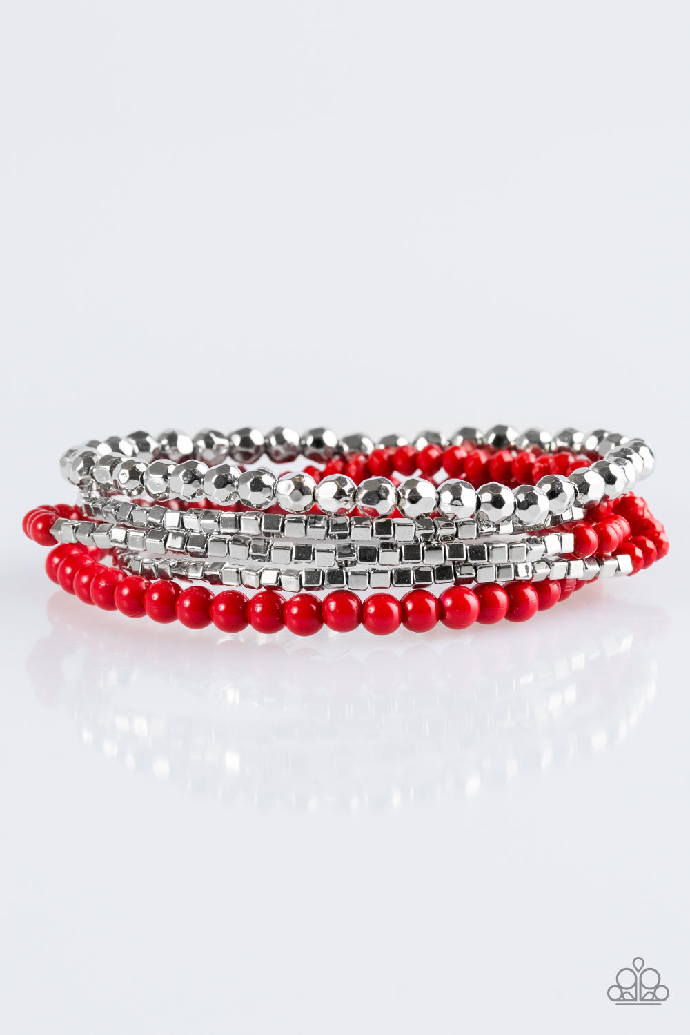 Colorfully Chromatic - Red Bracelet