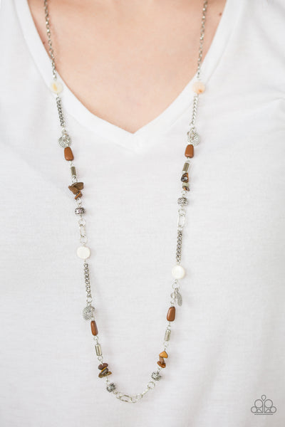 Ocean Bliss - Brown Necklace