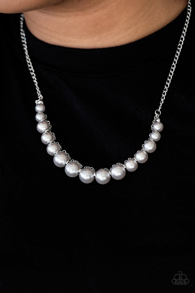 The FASHION Show Must Go On! - Silver Necklace