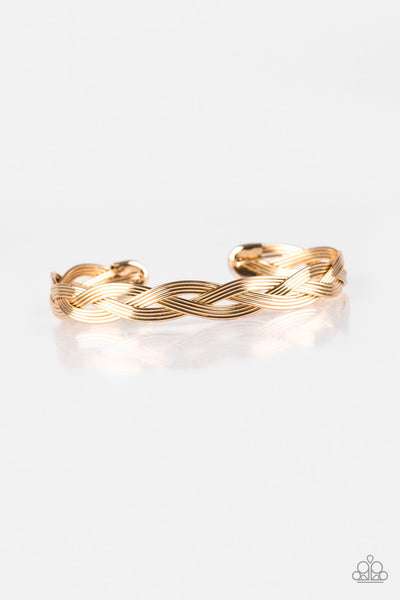 Business As Usual - Gold Bracelet