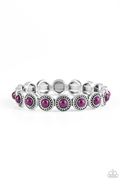 Globetrotter Goals - Purple Bracelet
