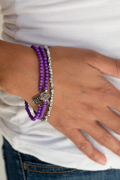 Lovers Loot - Purple Bracelet