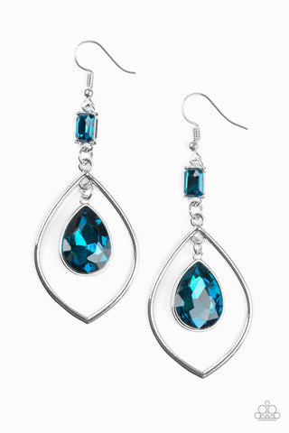 Priceless - Blue Earrings