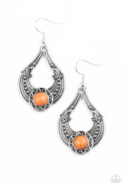 Sol Sonata - Orange Earrings