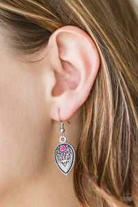 Distance PASTURE - Pink Earrings