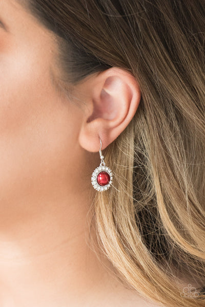 Fashion Show Celebrity - Red Earrings