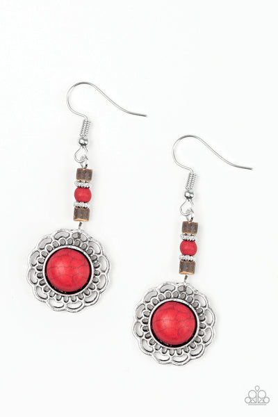Desert Bliss - Red Earrings