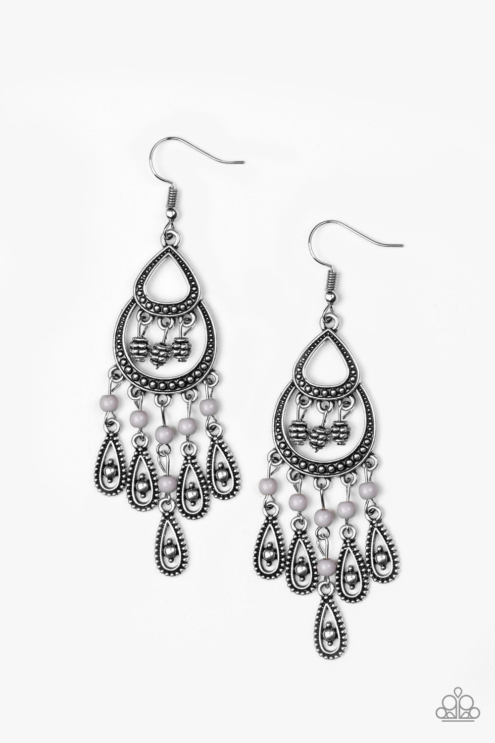 Eastern Excursion - Silver Earrings
