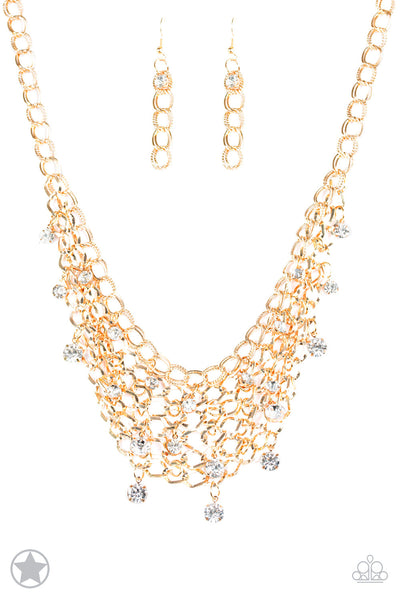 Fishing For Compliments - Gold Necklace