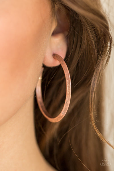 Some Like It HAUTE - Copper Earrings
