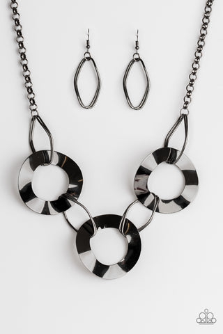 Modern Mechanics - Black Necklace