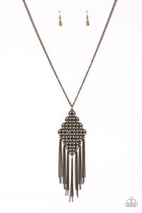 Web Design - Brass Necklace