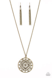 Mandala Melody - Brass Necklace