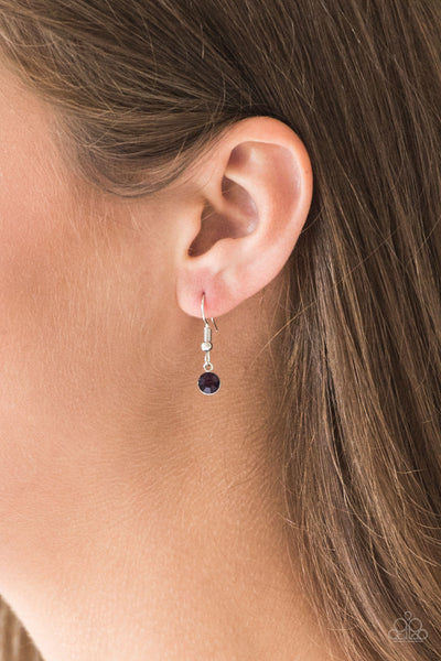 Sparkling Stargazer - Purple Necklace
