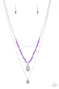 Mild Wild - Purple Necklace