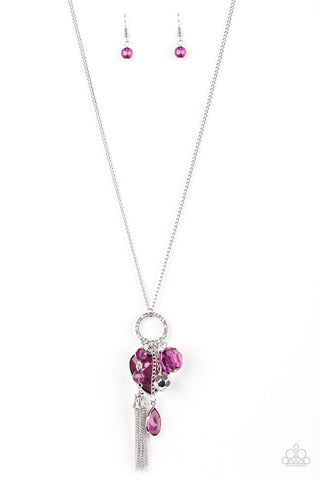 Haute Heartbreaker - Purple Necklace