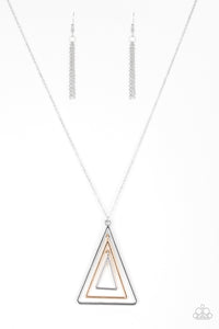 TRI Harder - Silver Necklace