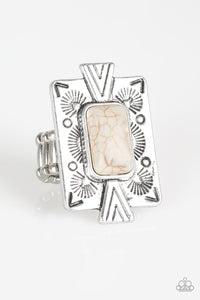 Stone Cold Couture - White Ring