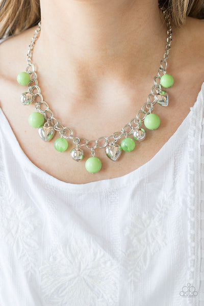 Summer Fling - Green Necklace