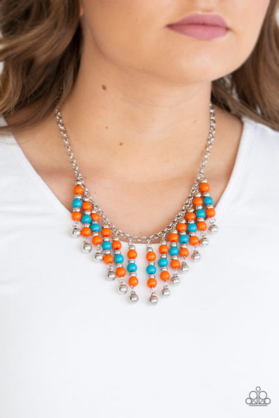 Your SUNDAE'S Best - Orange Necklace