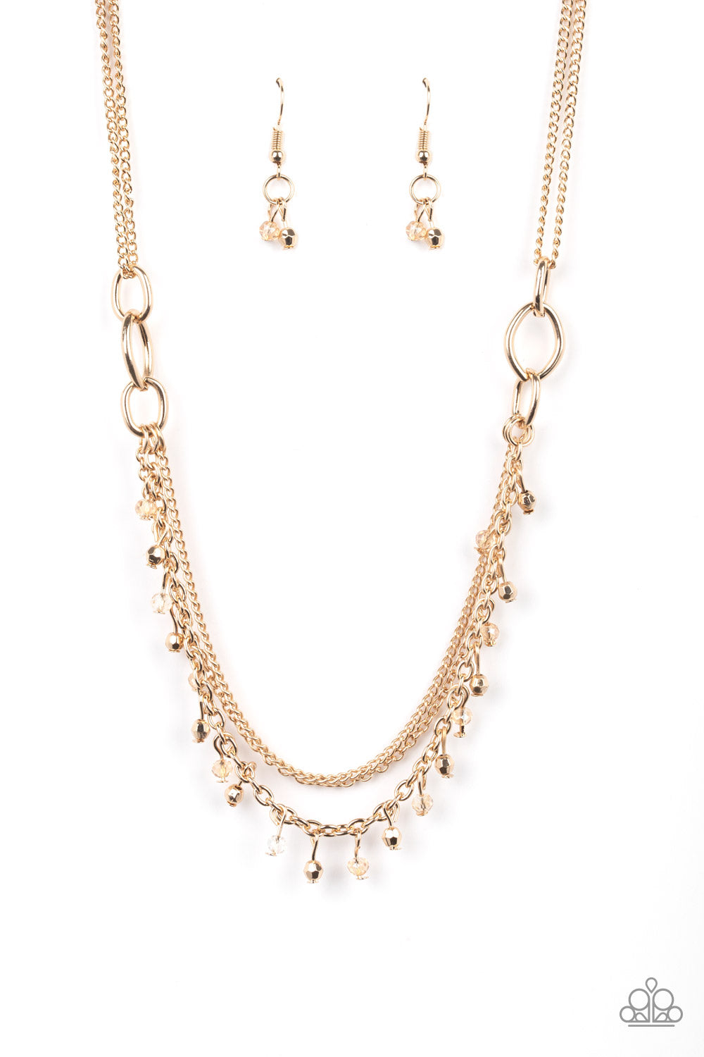 Financially Fabulous - Gold Necklace