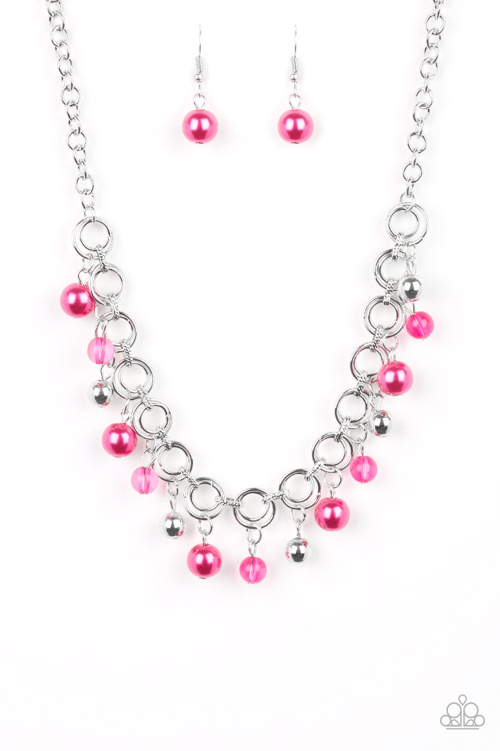 Fiercely Fancy - Pink Necklace
